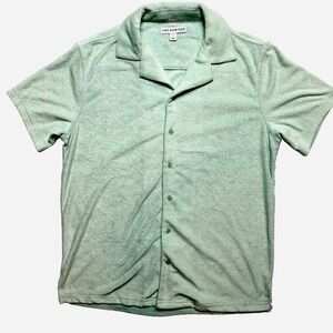 And Now This Polo Shirt Mens Small Short Sleeve Terry Surf